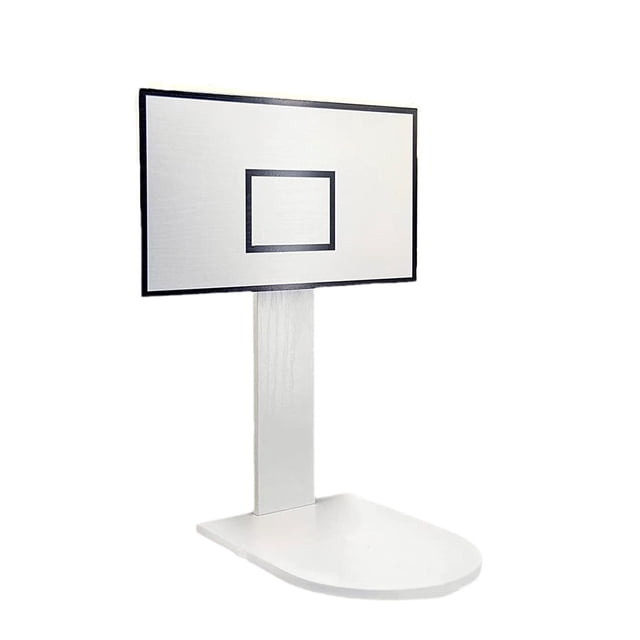 Youkk Hoop Dreams Stylish Basketball Rack Trash Bin For Any Room Placing Trash Can On Top And Throwing