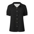 thumbnail image 4 of Casual Women's Shirts Button Down With Pocket Versatile And Stylish For Spring And Summer Perfect For Everyday Wear, 4 of 5
