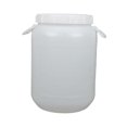 thumbnail image 1 of Cubo de polipropileno para almacenamiento de alimentos, organizador de alimentos, cubo de agua para alimento de pájaros, arroz, cafetería, restaurante 25 L Apertura redonda en L, 1 of 8