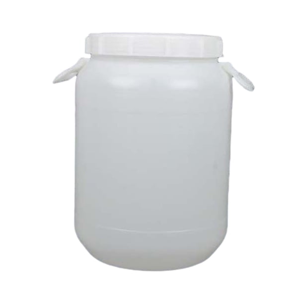 Cubo de polipropileno multiusos, resistente, para almacenar agua y arroz. 25 L Apertura redonda en L