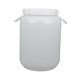 thumbnail image 1 of Cubo de polipropileno multiusos, resistente, para almacenar agua y arroz. 25 L Apertura redonda en L, 1 of 9