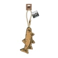 thumbnail image 1 of Tall Tails, Leather & Wool Trout - Tan - 16" - Tug Dog Toy, 1 of 1