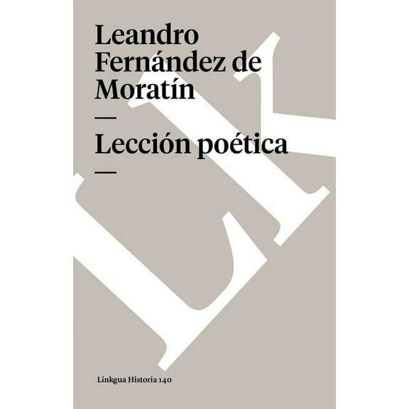 PoesÃ­a LecciÃ³n poÃ©tica, Book 140, (Paperback)