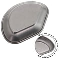 thumbnail image 4 of Coffee Dose Tray Shovel Tea Scoop Stainless Steel Sauce Plate Irregular Sector style, 4 of 9