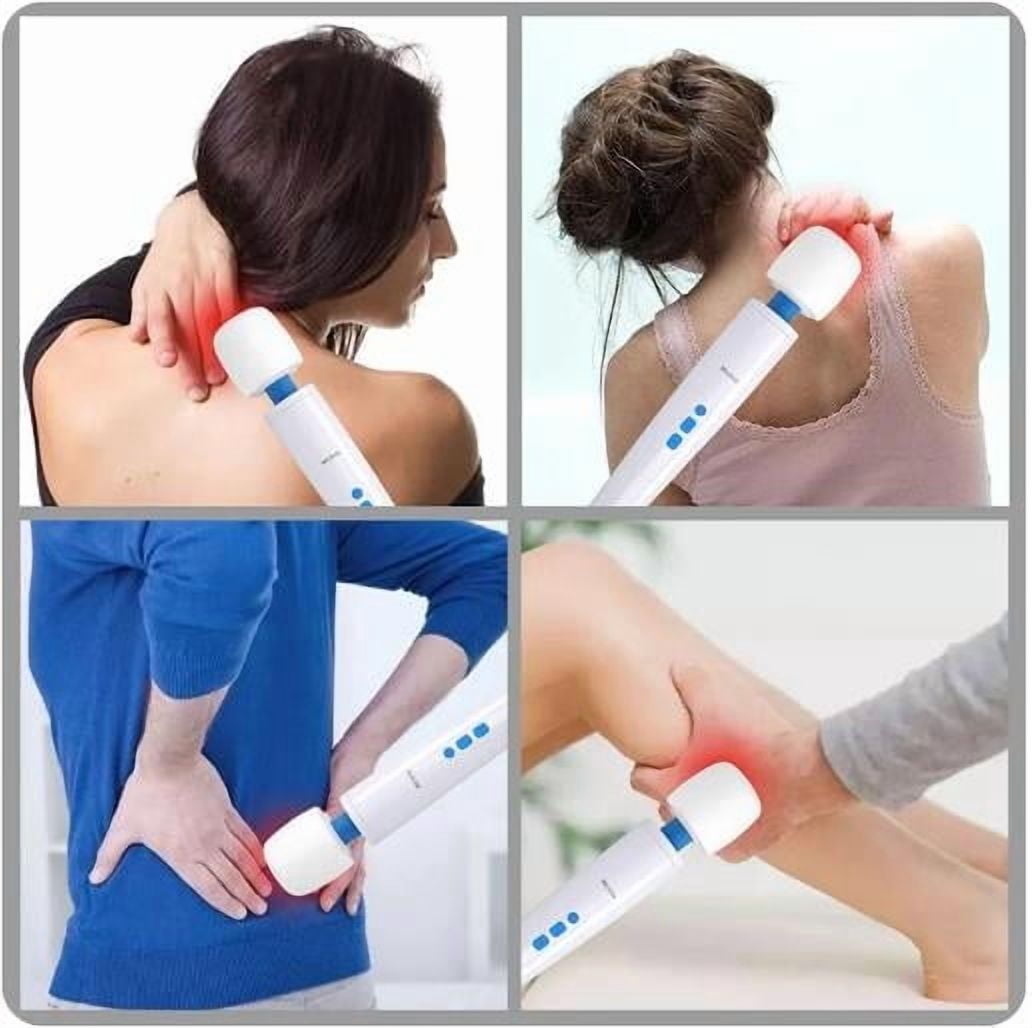 HV 270 Rechargable Personal Massager, Electric Full Body Massage Wand, Relax for Foot Neck Back Hand Leg Arm Shoulder Massage Aches Sports Recovery Vibrator A