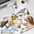 thumbnail image 4 of Long Mouse Pads for Desk,Halloween Sweets and Witchy Elements Desk Mats on Top Of Desks, Desk Mouse Pad Extra Large with 3mm Non-Slip Base and Stitched Edge for Gaming,Office,Work,Home 31.5x11.8in, 4 of 5