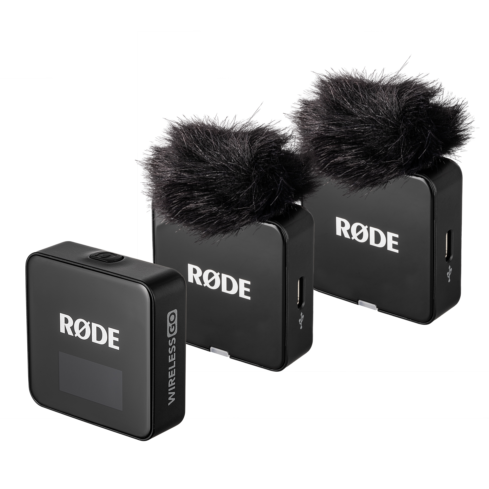 Rode Wireless GO III Dual Channel Mic System – Compact Wireless Microphone for Cameras, Smartphones & Lavalier Use + 2x Lavalier Condenser Mic + 2x 3.5mm Stereo Plug + Microphone Cleaner + More