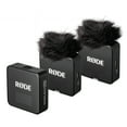 thumbnail image 2 of Rode Wireless GO III Système de Micro à Double Canal – Microphone Sans Fil Compact pour Appareils Photo, Téléphones Intelligents et Usage Lavalier + 2x Prise Stéréo 3,5 mm + Nettoyeur de Microphone + Chiffon de Nettoyage en Microfibre (Ensemble), 2 of 8