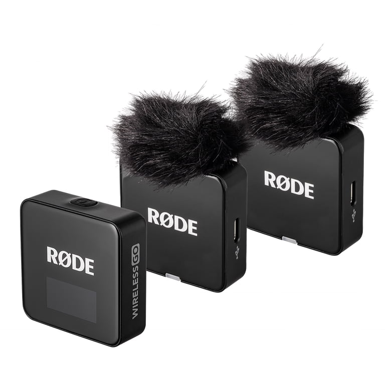 Rode Wireless GO III (Gen 3) Dual Channel Mic System | Compact 2.4
