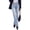 Beau Blue, variant on PRETTYGARDEN Womens Jeans Straight Leg Stretchy High Waist | Classic Rigid Structured Tummy Control Pants with Practical Pockets, Ideal for Business Office, Daily Casual, Back to School