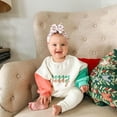 thumbnail image 5 of URMAGIC Baby Girl Christmas Long Sleeve Oversize Pullover Sweatshirt Tops,6M-3T, 5 of 10