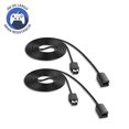 thumbnail image 1 of Extensión Controles de Nintendo Redlemon Mini Classic Wii 3Metros (2 Pack), 1 of 7
