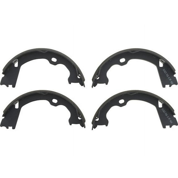 Rear Brake Shoe Set - Compatible with 2012 - 2018 Ford F-150 2013 2014 2015 2016 2017