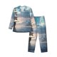thumbnail image 1 of Fotbe Moonlit Sea Sailboat Pijama de Hombre con Estampado de Manga Larga, Conjunto de 2 Piezas, Ropa de Dormir Suave y Cómoda con Bolsillos-X-Large, 1 of 7