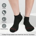thumbnail image 7 of KOITHOT 12 Pairs Men Ankle Socks, Cushioned Athletic Breathable Low Cut Socks for Men, 7 of 7