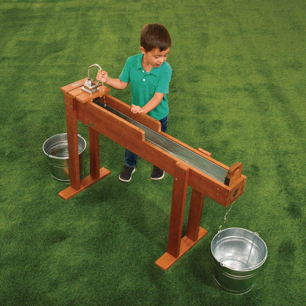 Environments Outdoor Water Trough with Pump