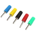thumbnail image 2 of Conector de cable tipo banana, juego de 10 conectores tipo banana rectos Conectores tipo banana Instalación sencilla del conector tipo banana, 2 of 8
