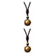 thumbnail image 3 of Guardurnaity Collar de piedra Natural de 16mm para hombre, colgante de bola de cristal portátil para banquete de fiesta, diseño Simple, adorno de Tipo 1 2piezas, 3 of 6
