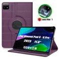 thumbnail image 1 of Leather Case for Xiaomi Pad 6/Mi Pad 6 Pro 11" Tablet 2023 Protective Case with Sleep/Wake Function and 360 Rotating Stand Cover Purple Xiaomi Pad 6(6 Pro), 1 of 6