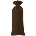 thumbnail image 1 of Bolsa o Estuche para Vinos LongPouchBrowm 15Pzas Marrón 15x35cm Terciopelo Bolsa de Botella., 1 of 1