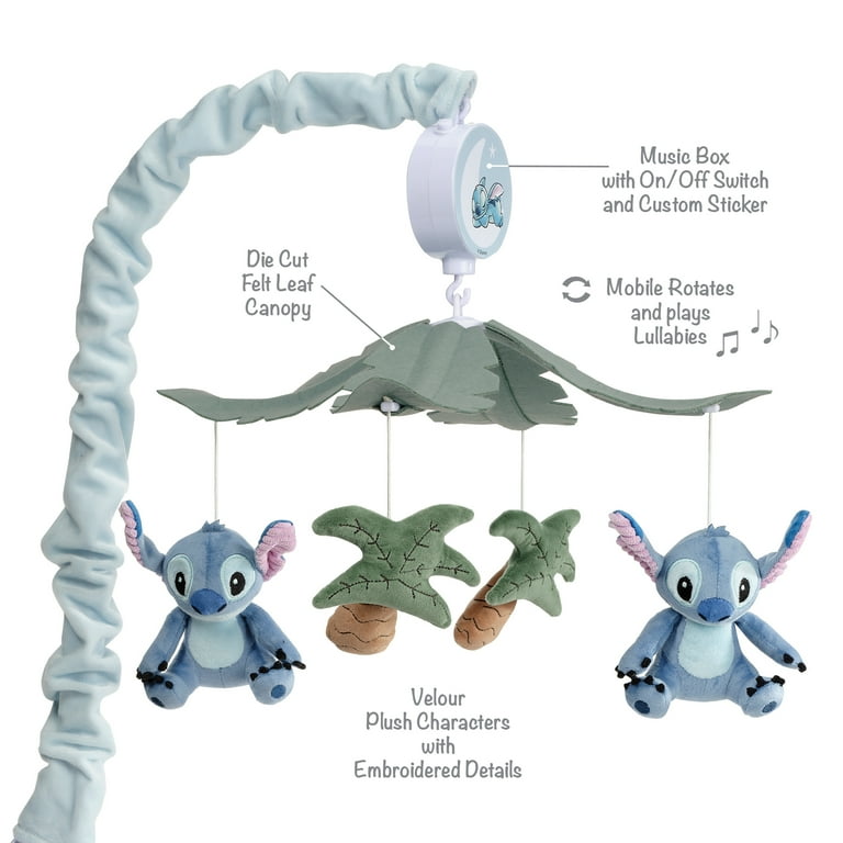 Bedtime Originals Disney Stitch Musical Baby Crib Mobile - Walmart.com