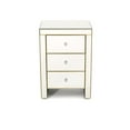thumbnail image 1 of Tia Gold Nightstand, 1 of 2