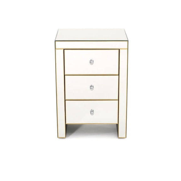 Tia Gold Nightstand