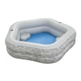 thumbnail image 2 of Alberca Familiar TruPrint Stone Bluescape 213x206x53CM, 2 of 4