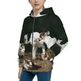 thumbnail image 2 of Sikiie Cute Goat Baby Zip Up Hoodie Teenage, hoodies for Teenage, Zipper Sweatshirt Jacket for Daily, Traveling-Medium, 2 of 6