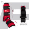 thumbnail image 2 of ESPINILLERA,PROTECTOR DE BATEO BEISBOL, ROJO/NEGRO, FELTER, 2 of 5