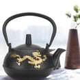 thumbnail image 4 of Japanese Style Iron Tea Set, Iron Teapot, For Birthday Present Thanksgiving Gift Offices Teahouse, 4 of 8