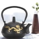 thumbnail image 4 of Juego De Té De Hierro, Tetera De Hierro Con Patrón De Dragón Dorado, Para Regalo De Cumpleaños, Regalo De Acción De Gracias, Bar En Casa, 4 of 7