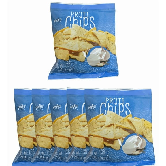 Proti Fit Protein Chips, Ranch, High Protein, Low Calorie, 7 Bags