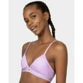 thumbnail image 2 of Fruit of the Loom A Fresh Collection FOMO Free 2-Pack Women's Triangle Bralettes – Modern Comfort & Sleek Design, 2 of 5