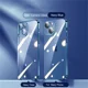 thumbnail image 3 of Funda de teléfono transparente con revestimiento de lujo para iPhone 16, 15, 14, 13, 12, 11 Pro Max, 16, 15 Plus, Mini, XS, XR, X, cubierta protectora de película para lente, 3 of 5