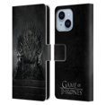 thumbnail image 1 of Head Case Designs Officially Licensed HBO Game of Thrones Key Art Iron Throne Leather Book Wallet Case Cover Compatible with Apple iPhone 14 Plus, 1 of 6