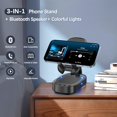 thumbnail image 2 of Soporte para teléfono celular con altavoz Bluetooth inalámbrico INSSISAIN, 2 of 7