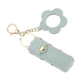 thumbnail image 6 of Unique Bargains 1 Pc Handbag Charms Keychains Durable Flower Mirror Bag Accessories Light Blue, 6 of 6