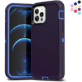 thumbnail image 1 of Entronix Funda Resistente para iPhone 11 Pro Max, Triple Capa a Prueba de Golpes y Protección contra Caídas, Azul, 1 of 7