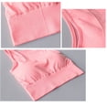 thumbnail image 4 of Chaleco deportivo Sujetador con aros Ropa interior para correr de yoga de secado rápido Fitness, Rosa, XXL Advancent AP001273-10B, 4 of 7