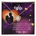 thumbnail image 4 of To My Wife My Heart is Full Infinity Knot Necklace Message Card, 4 of 7