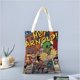 thumbnail image 2 of Hey Arnold Bolso de tela con estampado de lienzo para mujer, bolsa de compras reutilizable y estética, con cremallera interior, regalo para mujer,38*45cm., 2 of 6