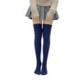 thumbnail image 1 of Female Knitted Stocking, Solid Color Jacquard Socks Long Tube Socks, 1 of 2