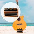 thumbnail image 4 of Soporte de almacenamiento para púas de guitarra, estante de púas, soporte de instrumento Universal de 2 niveles de madera, Clip para bajo eléctrico, Madera clara corta Baoblaze Soporte para púas de guitarra, 4 of 7