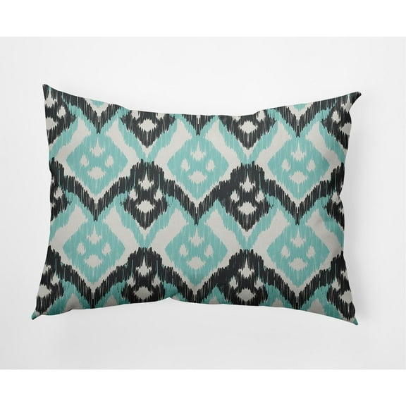 14" x 20" Simply Daisy Hipster Indoor/Outdoor Lumbar Throw Pillow