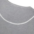 thumbnail image 5 of UVEASISHA Cotton Henley Shirt for Men Raglan Long Sleeve Casual T Shirt Soft Comfy Lounge Tshirt Gray XL, 5 of 8