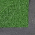 thumbnail image 3 of Ottomanson Easy Clean Waterproof 8x10 Indoor Outdoor Artificial Grass Rug, 6'6" x 9'2", Green, 3 of 19