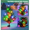 thumbnail image 3 of Árbol de Navidad solar para decoración exterior Ostritec, impermeable, 3 of 8