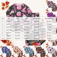 thumbnail image 3 of NOLDARES Kids Halloween Skeleton Pajamas Cotton Pumpkin Ghost Print Sleepwear Toddler Girls Boys Skull Halloween Pjs Sets(Brick Red,7-8 Y), 3 of 9