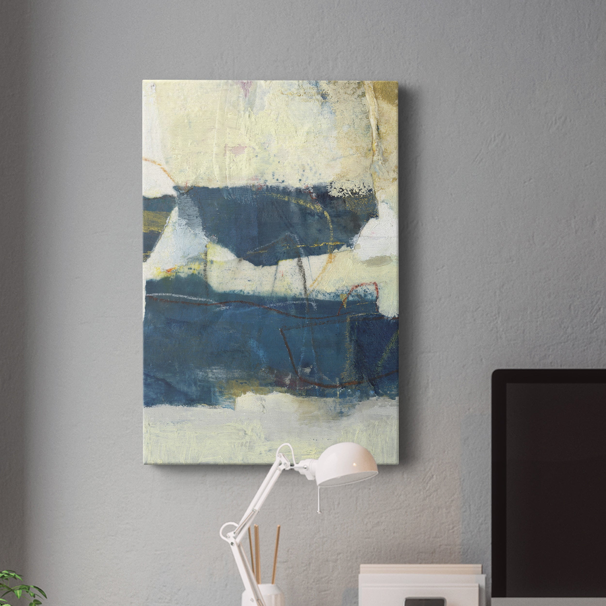 Frazil IV Premium Gallery Wrapped Canvas - Ready to Hang